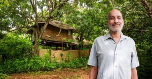 65-YO’s Eco-Village in Goa’s Jungles Has Hand-Crafted Tree Houses & Organic Food